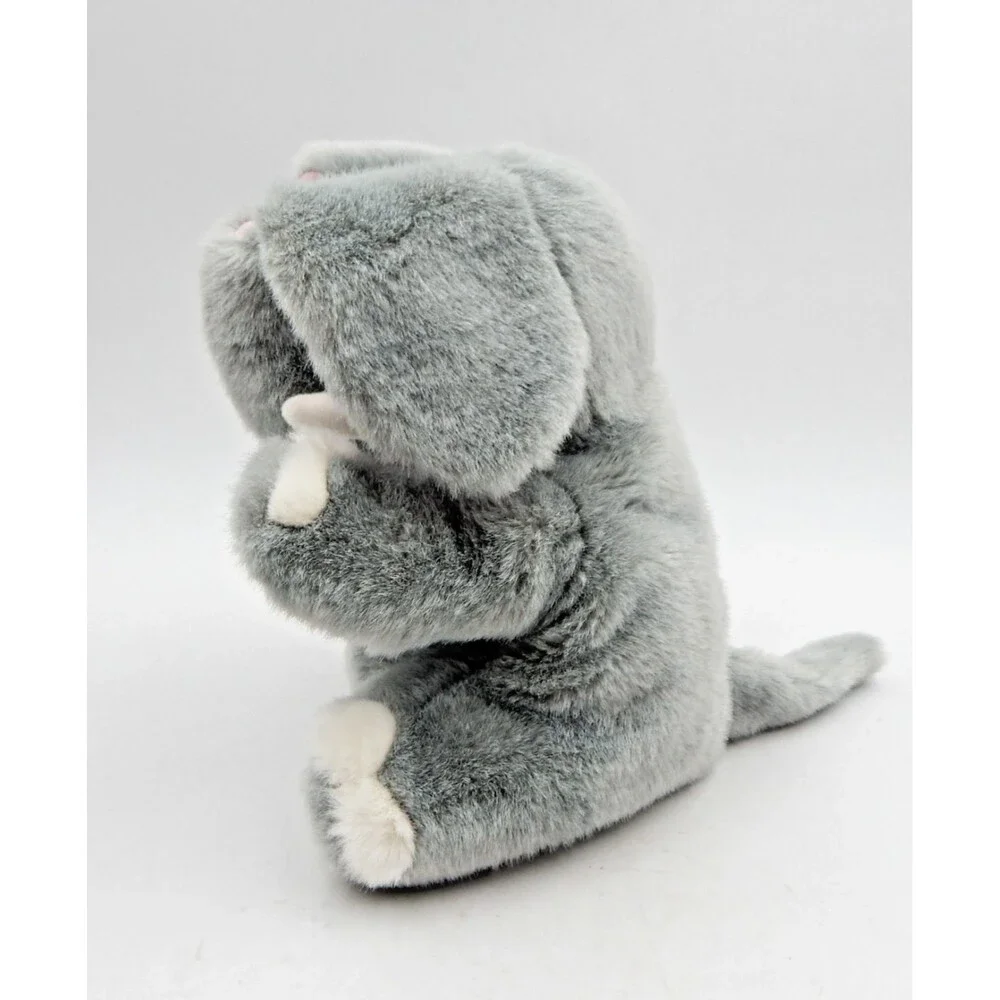 Grey Elephant Hand Puppet by RBI Ron Banafato Inc Puppet 10 Inch